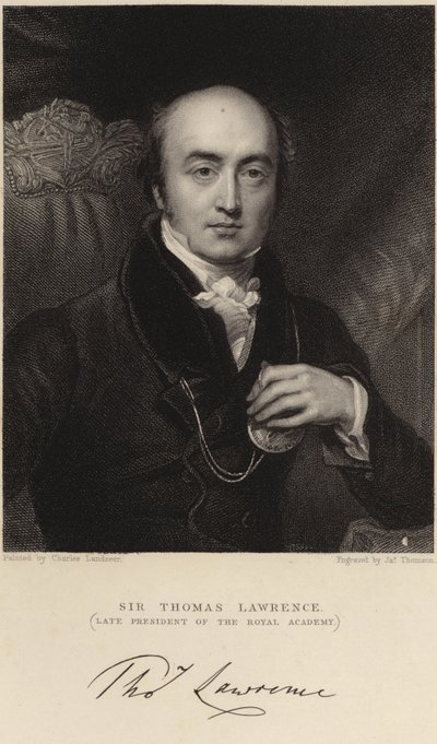 Sir Thomas Lawrence by Charles Landseer